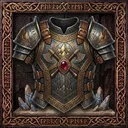 Armure à écailles d'acier