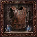 Cuirasse de cuir clouté au Corbeau