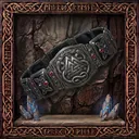 Ceinture noire d'obsidienne