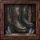 Bottes à boucles noires