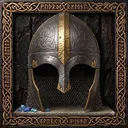 Heaume cerclé de fer